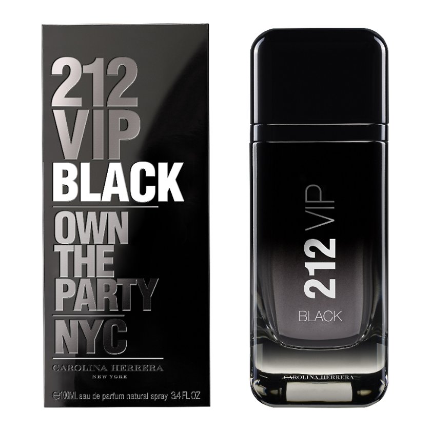 Carolina Herrera 212 VIP Black for Men EDP 100ml - https://www ...