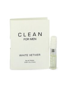 White Vetiver by Clean 1.5ml Vial for Men