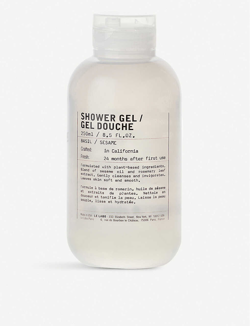 le labo shower gel basil