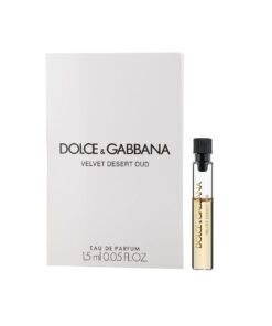 Dolce & Gabbana Velvet Desert Oud EDP 1.5ml Vial Sample