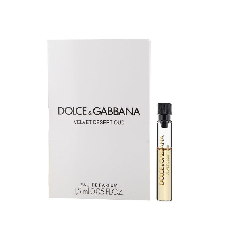 Dolce & Gabbana Velvet Desert Oud EDP 1.5ml Vial Sample https//www