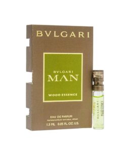 Bvlgari Wood Essence Parfum 1.5ml Vial Sample