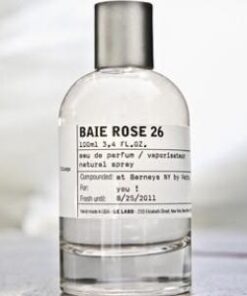Alternative view of Le Labo Baie Rose 26 Scent Molecule Concentrated Ultra Premium Perfume Oil