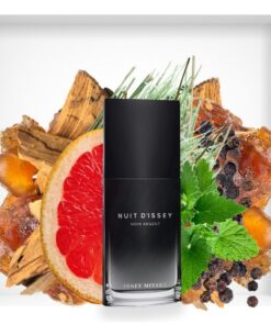 Alternative view of Issey Miyake Nuit D'Issey Noir Argent Scent Molecule Concentrated Premium Perfume Oil