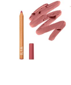 Ilia Lip Sketch Hydrating Lipstick plus Lip Liner Crayon Pink Door 1.2gms