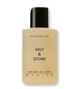 Salt and Stone Black Rose and Oud body wash 35ml Travel Size