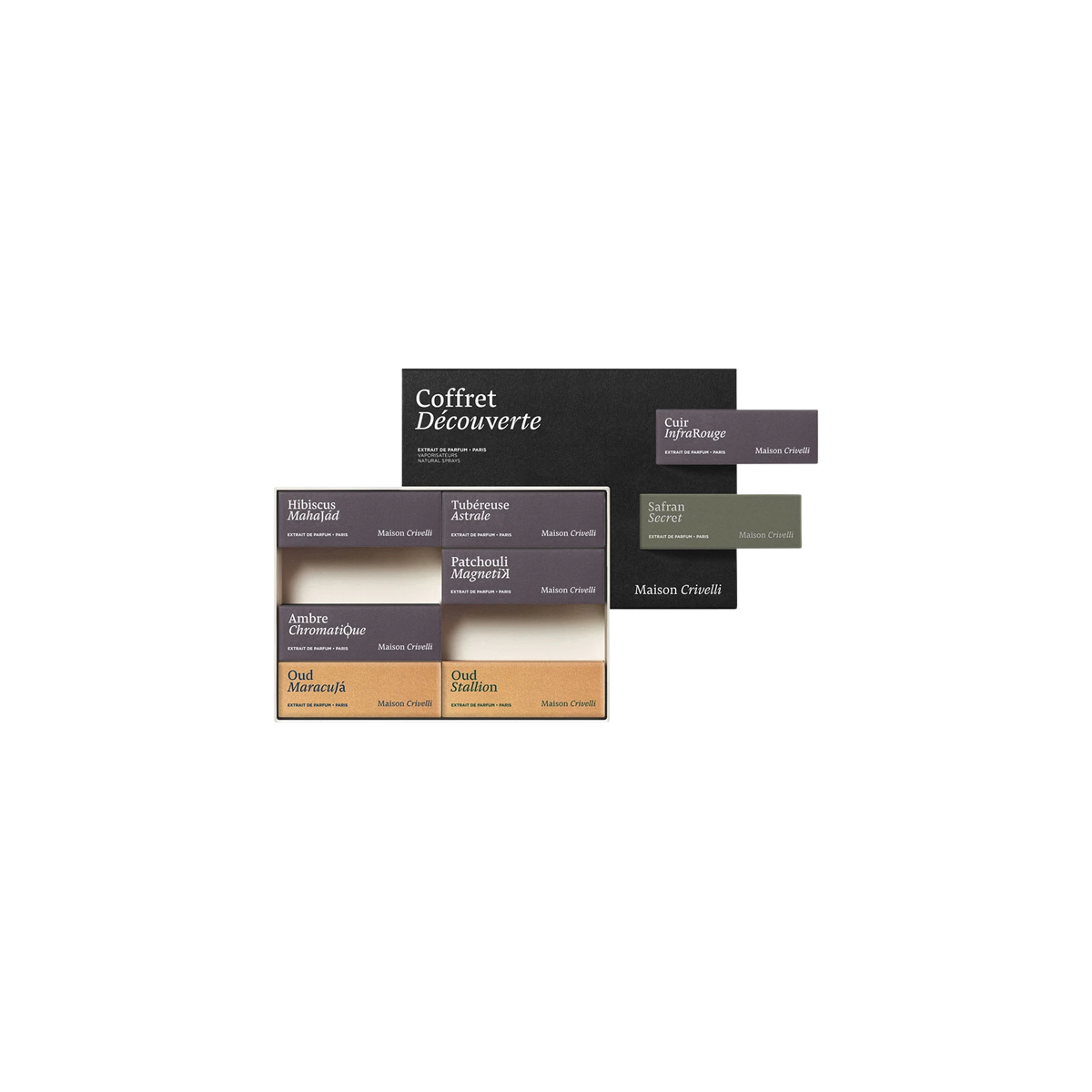 Maison Crivelli Chocs Olfactifs Discovery Set 8x1.5ml