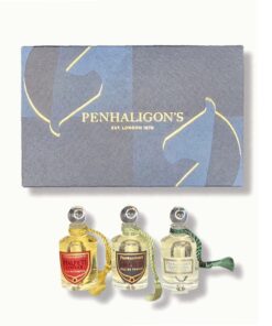 Penhaligon’s British Tales Miniature Trio of 5ml includes Halfeti, Halfeti Leather and Empressa